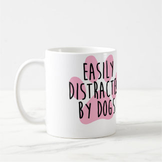 Easily Distracted By Dogs Kaffemugg