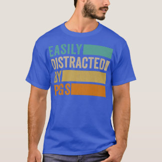Easily Distracted By Pigs Premium1289 T Shirt