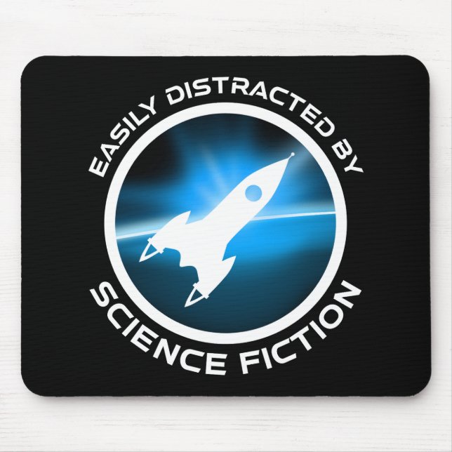 Easily Distracted By Science Fiction Musmatta (Framsidan)