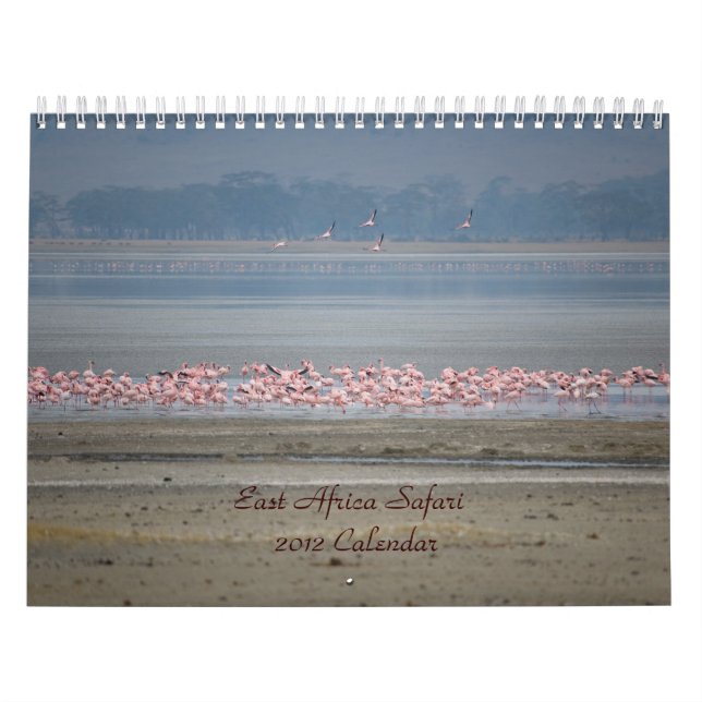 East Africa Safarikalender Kalender (Omslag)