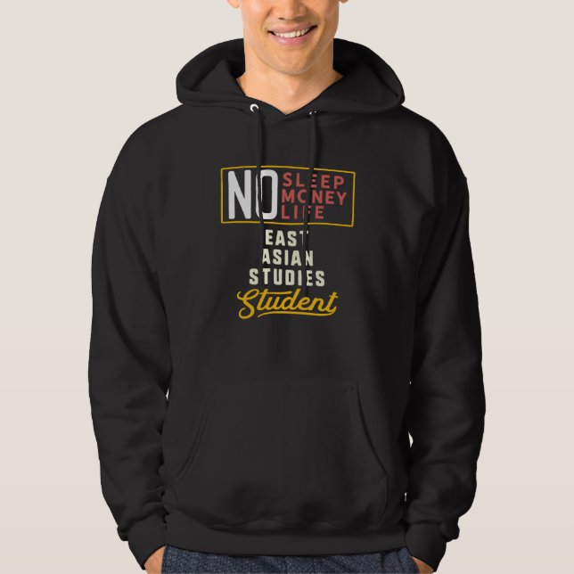 East Asian Studies Major Studen Graduation Hoodie (Framsida)