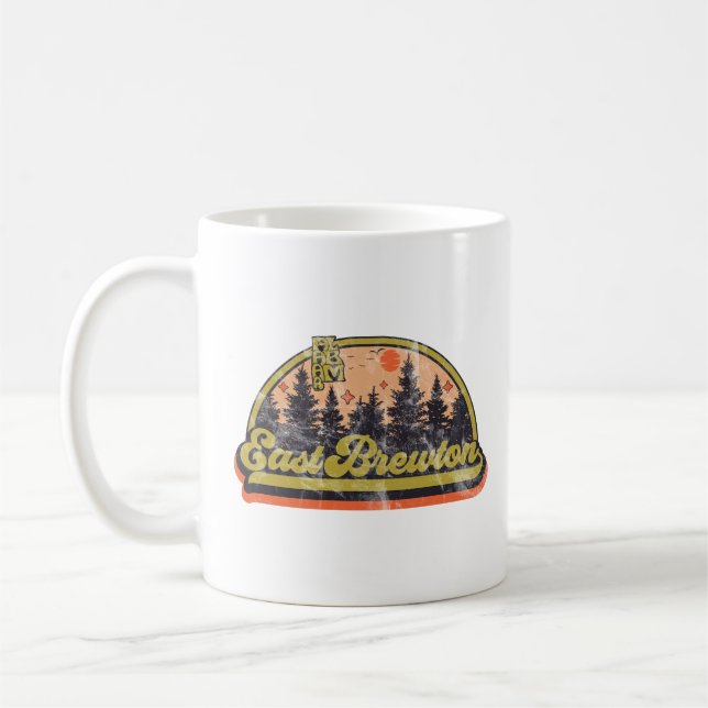 East Brewton, Alabama Kaffemugg (Vänster)