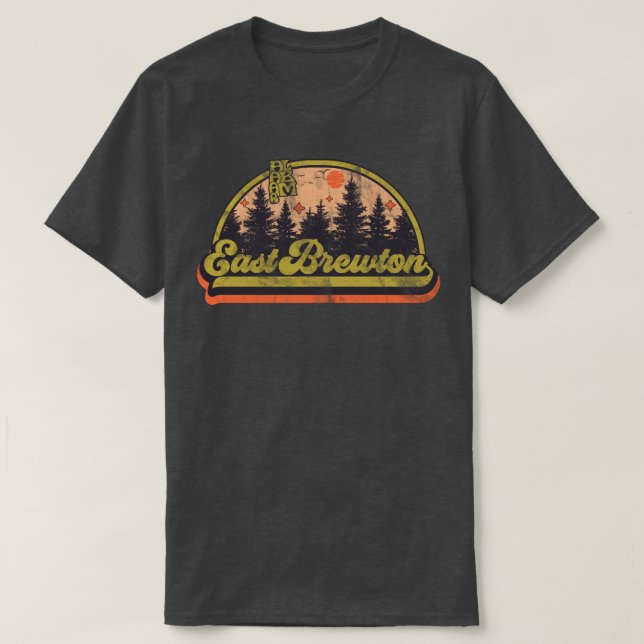 East Brewton, Alabama T Shirt (Design framsida)