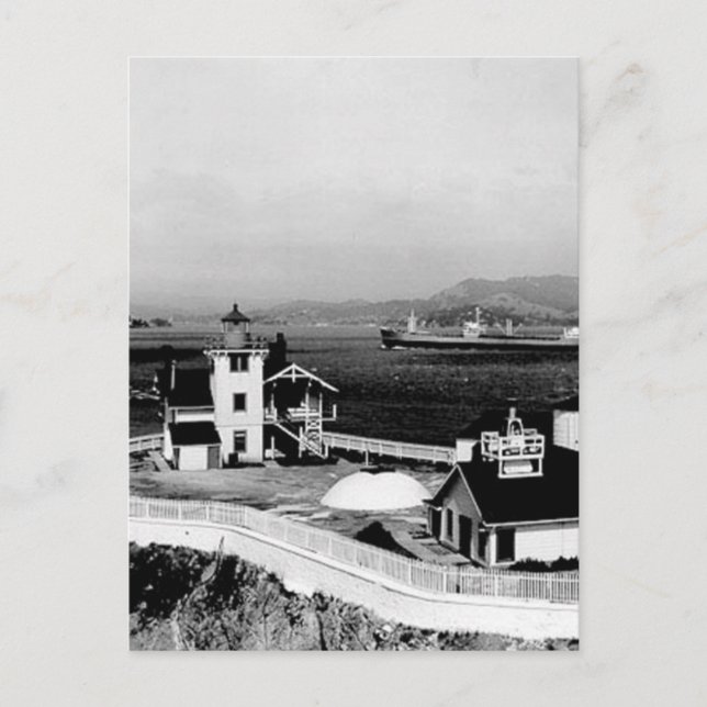 East Brother Island Lighthouse Vykort (Framsida)