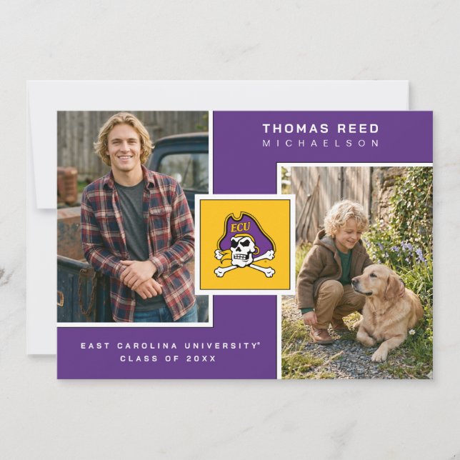 East Carolina University-examen Inbjudningar (Framsida)
