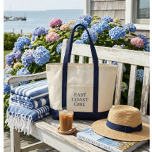 East Coast Flickan Preppy Coastal