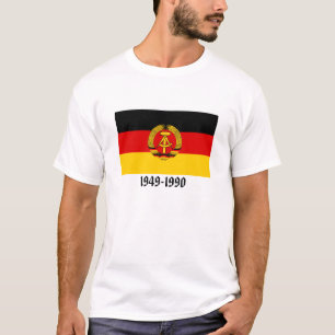 East Germany flagga T Shirt