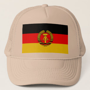 East Germany flagga Truckerkeps