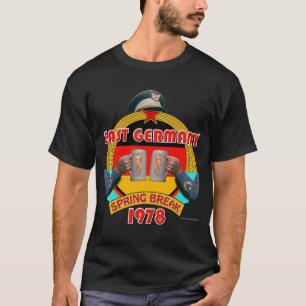East Germany påsklov 1978 (mörk) T-shirt