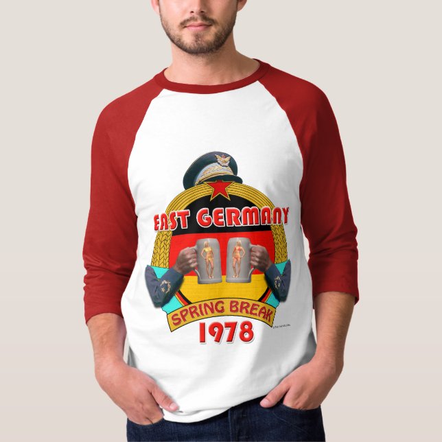 East Germany påsklov 1978 (tända), Tee Shirt (Framsida)
