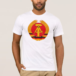 East Germany vapensköldT-tröja T-shirt