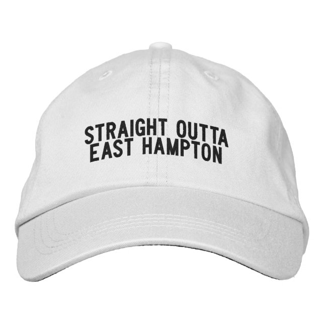 East Hampton Connecticut  Hatt Broderad Keps (Framsida)