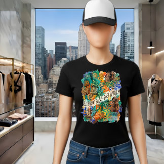East Harlem El Barrio Pulse Mural NYC Konstverk T Shirt