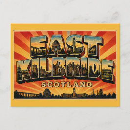 East Kilbride Skottland Calderglen Vykort
