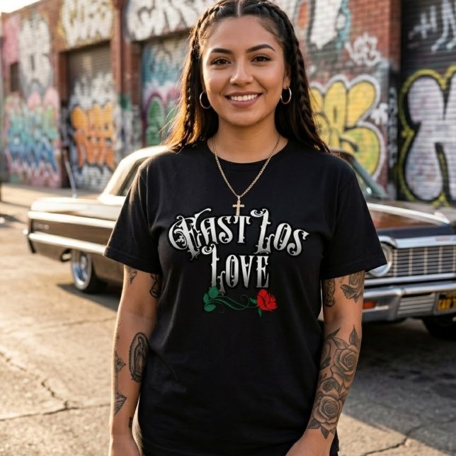 East Los Kärlek  T Shirt (East Los Love T-Shirt)