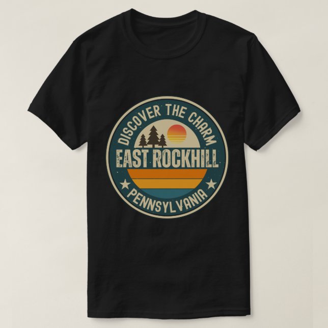 East Rockhill, Pennsylvania T Shirt (Design framsida)
