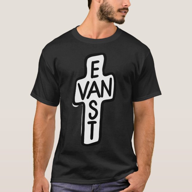 East Vancouver Cross T Shirt (Framsida)