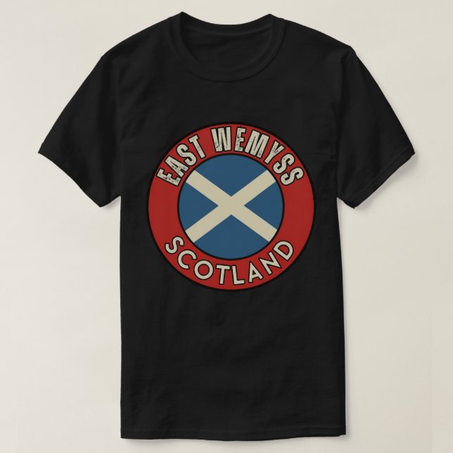 East Wemyss, Skottland T Shirt (Design framsida)