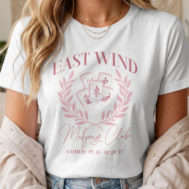 East Wind Social Club Mahjong T Shirt