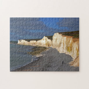 Eastbourne Cliffs i Öster Sussex England Pussel
