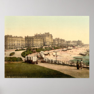 Eastbourne Parad, Sussex, England Poster
