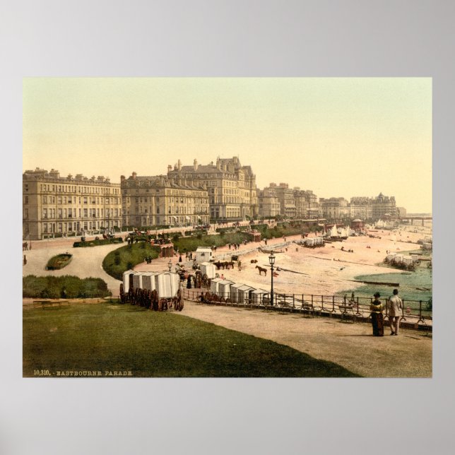 Eastbourne Parad, Sussex, England Poster (Framsidan)