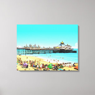 Eastbourne Pier vy canvastryck