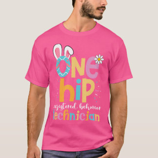 Easter Aba Therapist Behavior Analyst One Hip Rbt T Shirt