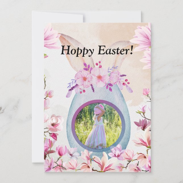 Easter brunch easter egg photo inbjudningar (Framsida)