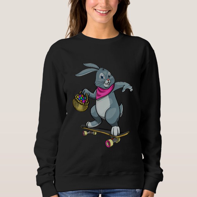 Easter Bunnies Net Nature   Women Easter Day Eggs  T Shirt (Framsida)