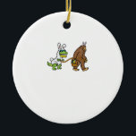 Easter Bunny Dino Bigfoot Sasquatch Trex Men Boys  Julgransprydnad Keramik<br><div class="desc">Easter Bunny Dino Bigfoot Sasquatch Trex Men Boys Kids Youth T-Shirt</div>