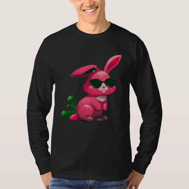Easter Bunny Faces cool Easter Rabbit Bunnies  5 T Shirt (Framsida)