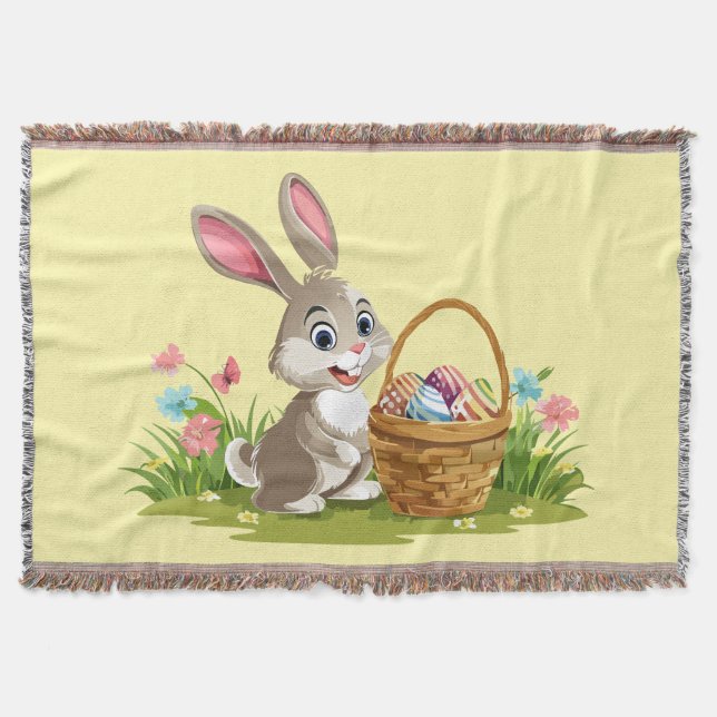 Easter bunny filt (Framsidan)