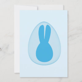 Easter bunny greeting card kort