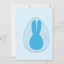 Easter bunny greeting card kort