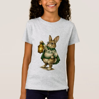 Easter Bunny with Lantern T Shirt