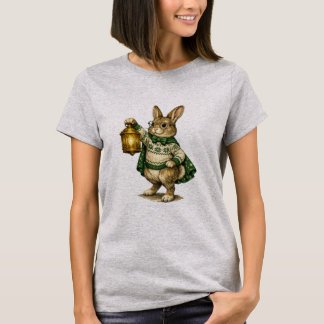Easter Bunny with Lantern T Shirt