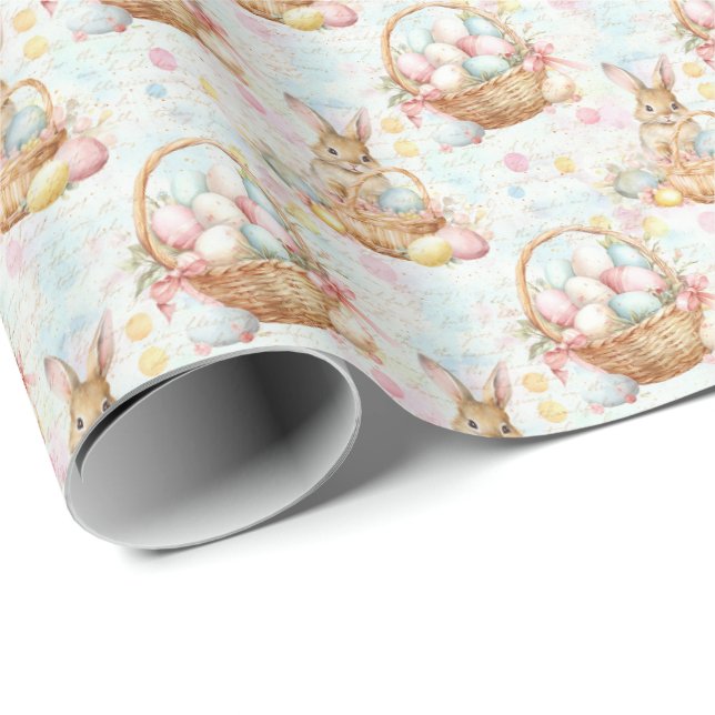 Easter Bunny Wrapping Paper Collection Presentpapper (Rullad Hörn)