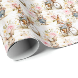 Easter Bunny Wrapping Paper Collection Presentpapper