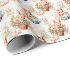 Easter Bunny Wrapping Paper Collection Presentpapper