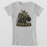 Easter Camouflage Monster Truck T Shirt<br><div class="desc">Easter Camouflage Monster Truck</div>
