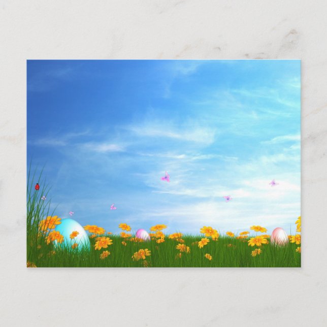Easter card helg vykort (Framsida)