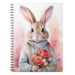 Easter Day- Bunny Classic Notebook Anteckningsbok