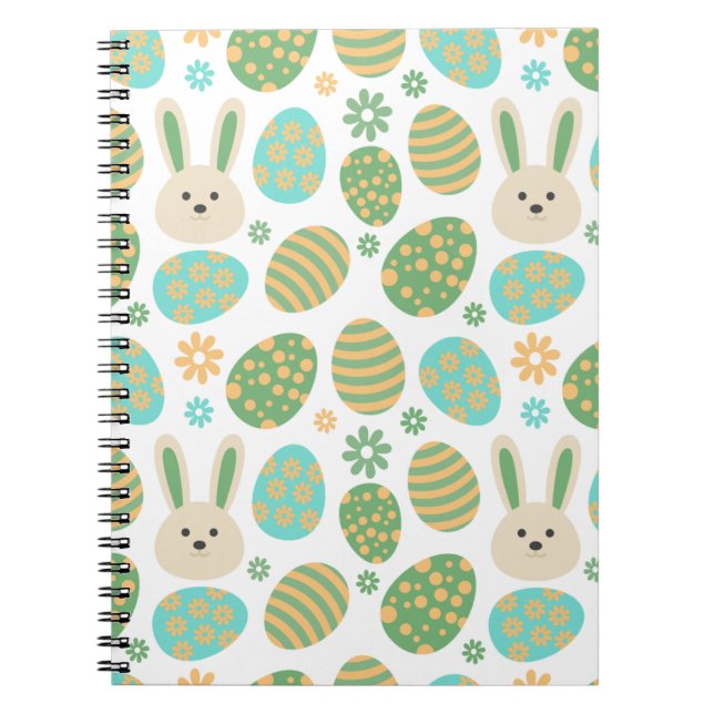 Easter Day- Classic Notebook Anteckningsbok (Framsidan)