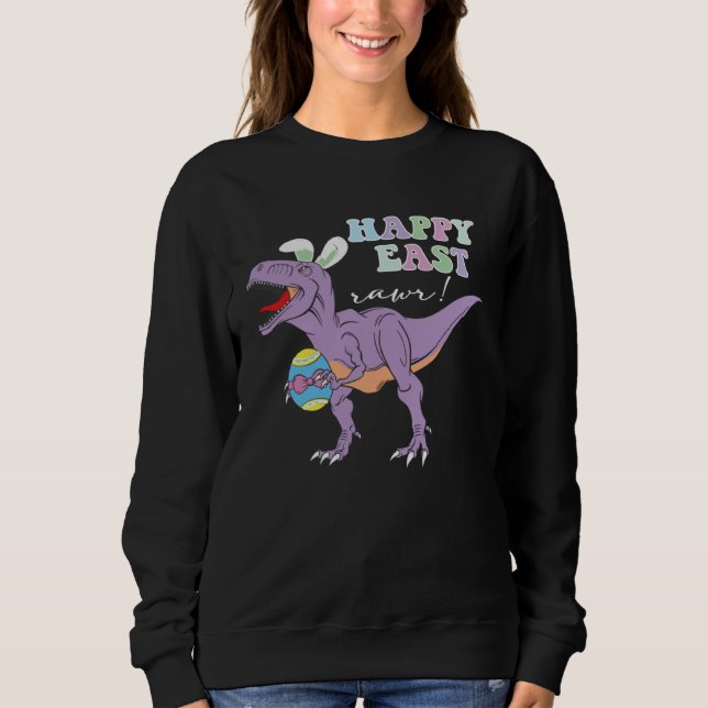 Easter Day Dinosaur  Happy Eastrawr Rex Easter T Shirt (Framsida)