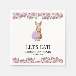 Easter Drinks Baby Shower  Pappersservett