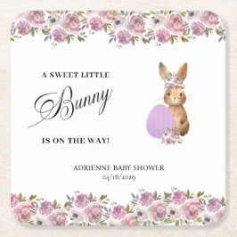 Easter Drinks Baby Shower  Underlägg Papper Kvadrat