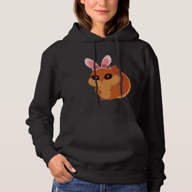 Easter Egg Hunt Bunny Ear Squirrel Easter Day 2023 T Shirt (Framsida)
