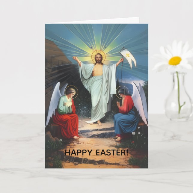 Easter Greeting Card Kort (Liten växt)