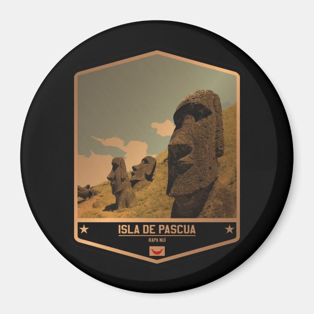 Easter Island Magnet (Framsidan)